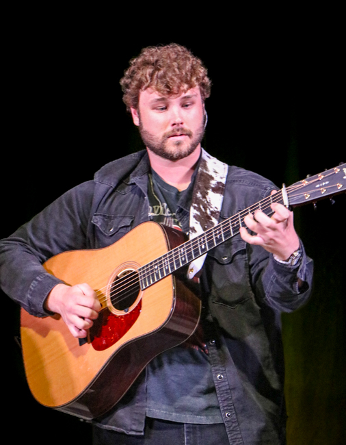 Ethan Ratliff with NewFound Road at the 2026 Tony Rice Memorial MusicFest - photo © G. Nicholas Hancock