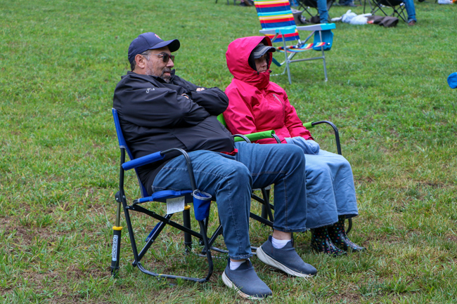 Greg Blake and Joy Sue King at the 2026 Tony Rice Memorial MusicFest - photo © G. Nicholas Hancock