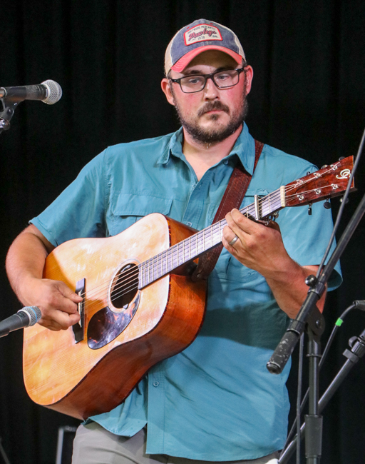Tommy Chandler with Hot Wax & the Splinters at the 2026 Tony Rice Memorial Day MusicFest at Camp Spring - photo © G. Nicholas Hancock