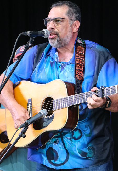 Greg Blake joins Hot Wax & the Splinters at the 2026 Tony Rice Memorial Day MusicFest at Camp Spring - photo © G. Nicholas Hancock