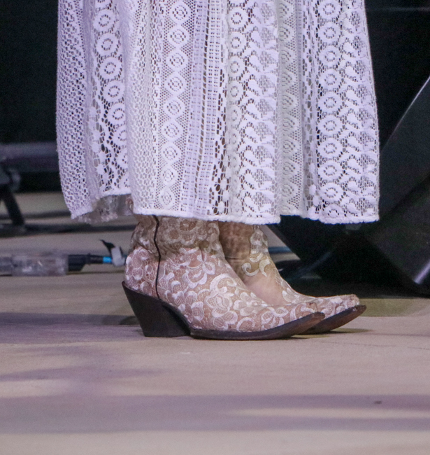 Snappy boots at the 2026 Tony Rice Memorial Day MusicFest at Camp Spring - photo © G. Nicholas Hancock
