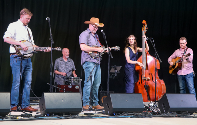 Darren Nicholson Band at the 2026 Tony Rice Memorial Day MusicFest at Camp Spring - photo © G. Nicholas Hancock