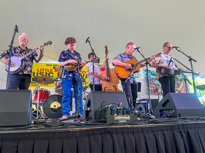 The Country Gentlemen Show at the 2026 Little Roy & Lizzy Music Festival - photo © Sandy Hatley
