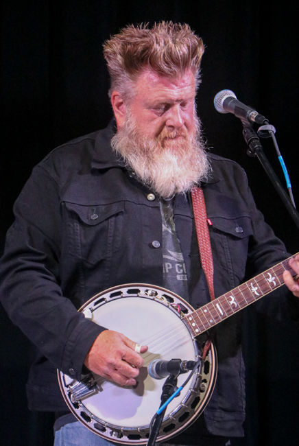 Jr. Williams with NewFound Road at the 2026 Tony Rice Memorial MusicFest - photo © G. Nicholas Hancock
