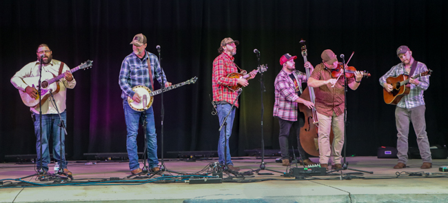Mountain Heart Tribute Band at the 2026 Tony Rice Memorial MusicFest - photo © G. Nicholas Hancock