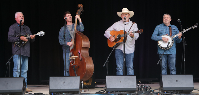 Shannon Slaughter Band at the 2026 Tony Rice Memorial MusicFest - photo © G. Nicholas Hancock