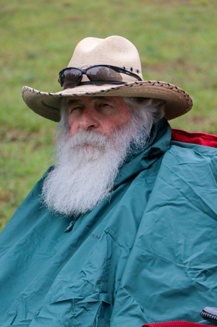 Spectator at the 2026 Tony Rice Memorial MusicFest - photo © G. Nicholas Hancock