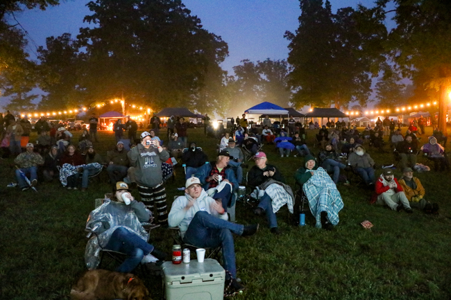 Spectators at the 2026 Tony Rice Memorial MusicFest - photo © G. Nicholas Hancock