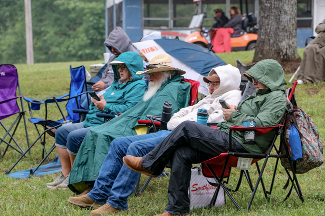 Spectators at the 2026 Tony Rice Memorial MusicFest - photo © G. Nicholas Hancock