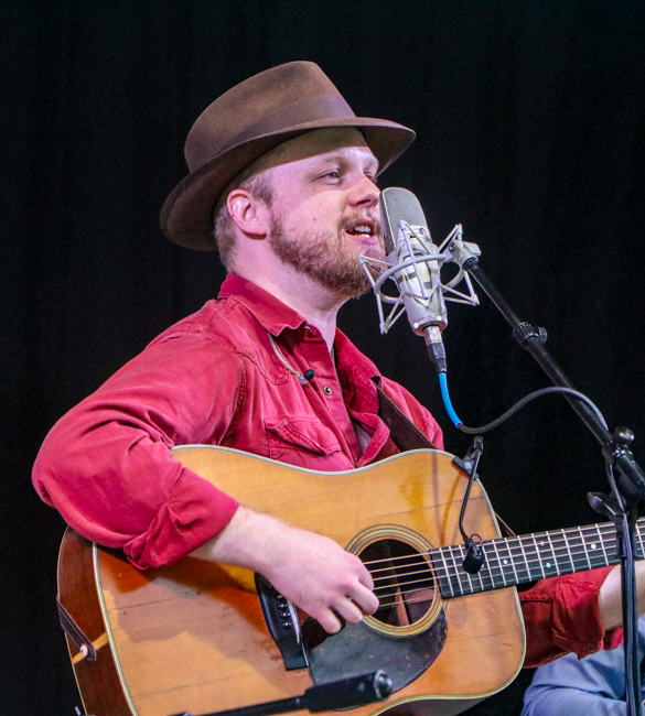 Zeb Snyder with Appalachian Road Show at the 2026 Tony Rice Memorial MusicFest - photo © G. Nicholas Hancock