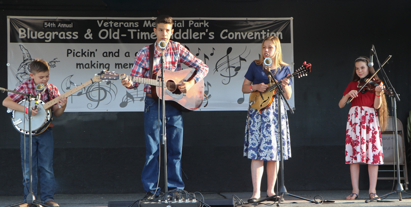 4 Walls at the 2026 Mount Airy Fiddlers' Convention - photo © G. Nicholas Hancock