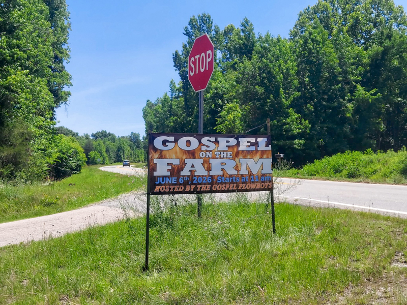 Gospel on the Farm 2026 - photo courtesy of The Gospel Plowboys