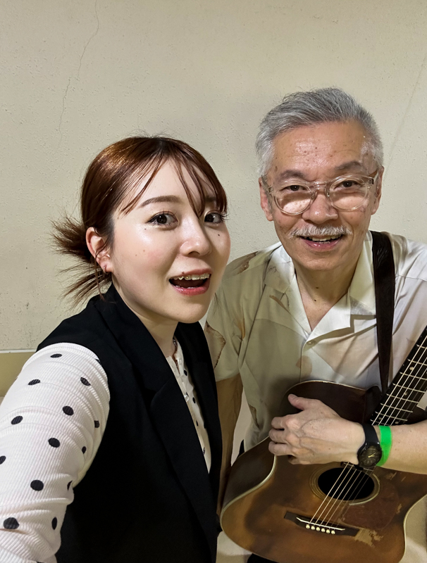 Alisa and Kaz Inaba at KazCamp 2026 - photo courtesy of KazCamp