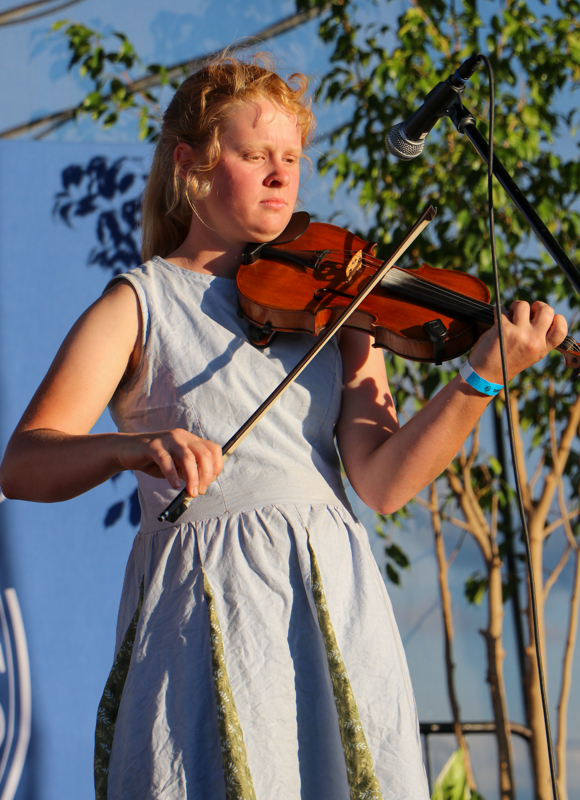 Amelia Boggs at the 2026 Abingdon Fiddlers' Convention - photo © G. Nicholas Hancock