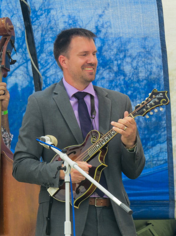 Brandon Mclamore with Driven at the 2026 Pickin' On The Plains Music Festival - photo © Evan Barnum