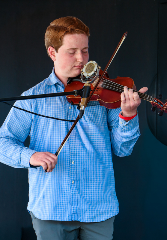 Charlie Tolbert at the 2026 Mount Airy Fiddlers' Convention - photo © G. Nicholas Hancock
