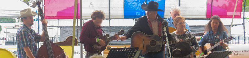 Dirt Roads Gospel Band at the 2026 Pickin' On The Plains Music Festival - photo © Evan Barnum
