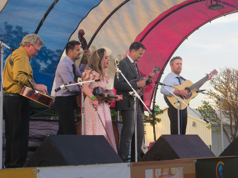 Driven featuring Jake and Rebekah Workman at the 2026 Pickin' On The Plains Music Festival - photo © Evan Barnum
