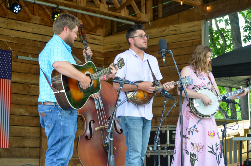 Backwoods Bluegrass at Farm Jamb 2026 - photo © Roger Black