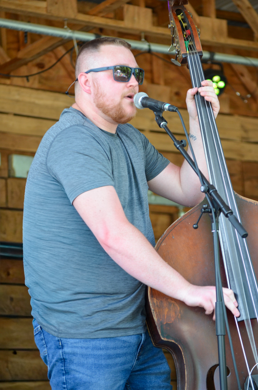 Caleb Daugherty Band at Farm Jamb 2026 - photo © Roger Black