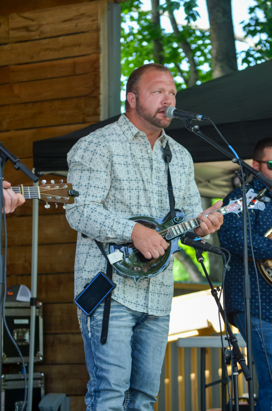 Caleb Daugherty Band at Farm Jamb 2026 - photo © Roger Black