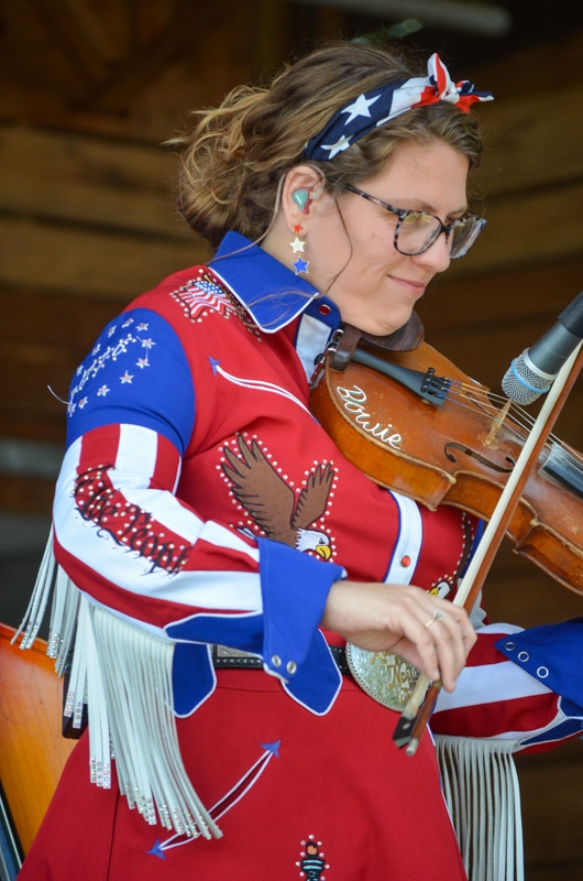 Mary Rachel Nalley Norris with The Kody Norris Show at Farm Jamb 2026 - photo © Roger Black