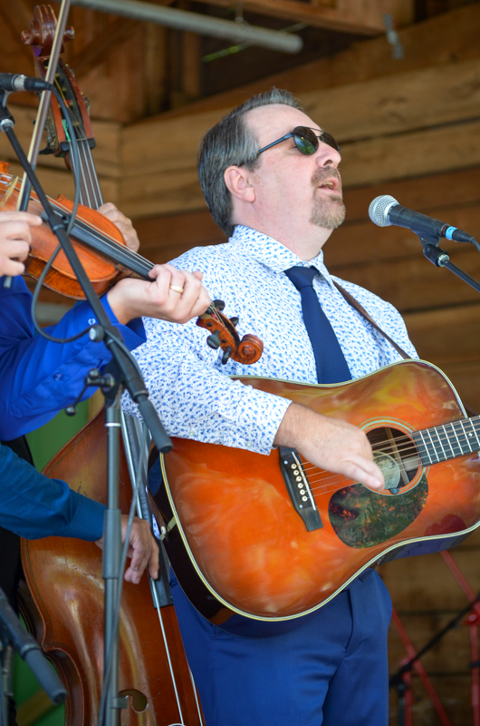 Ralph Stanley II with The Clinch Mountain Boys at Farm Jamb 2026 - photo © Roger Black