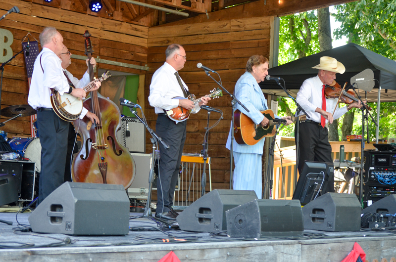 Larry Sparks & The Lonesome Ramblers at Farm Jamb 2026 - photo © Roger Black