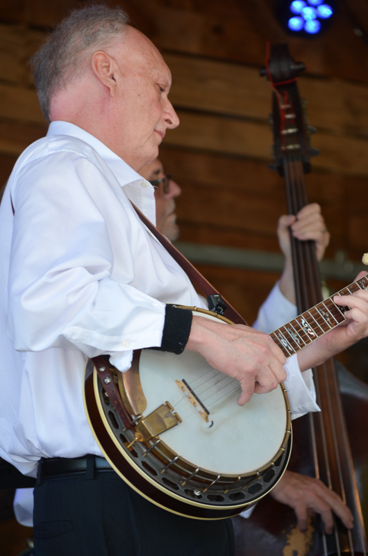 Barry Crabtree with Larry Sparks & The Lonesome Ramblers at Farm Jamb 2026 - photo © Roger Black