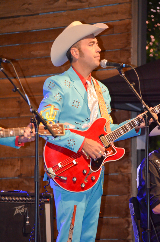 Chris Malpass with The Malpass Brothers at Farm Jamb 2026 - photo © Roger Black