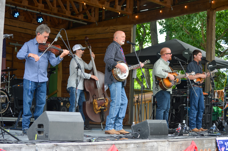 The Lonesome River Band at Farm Jamb 2026 - photo © Roger Black