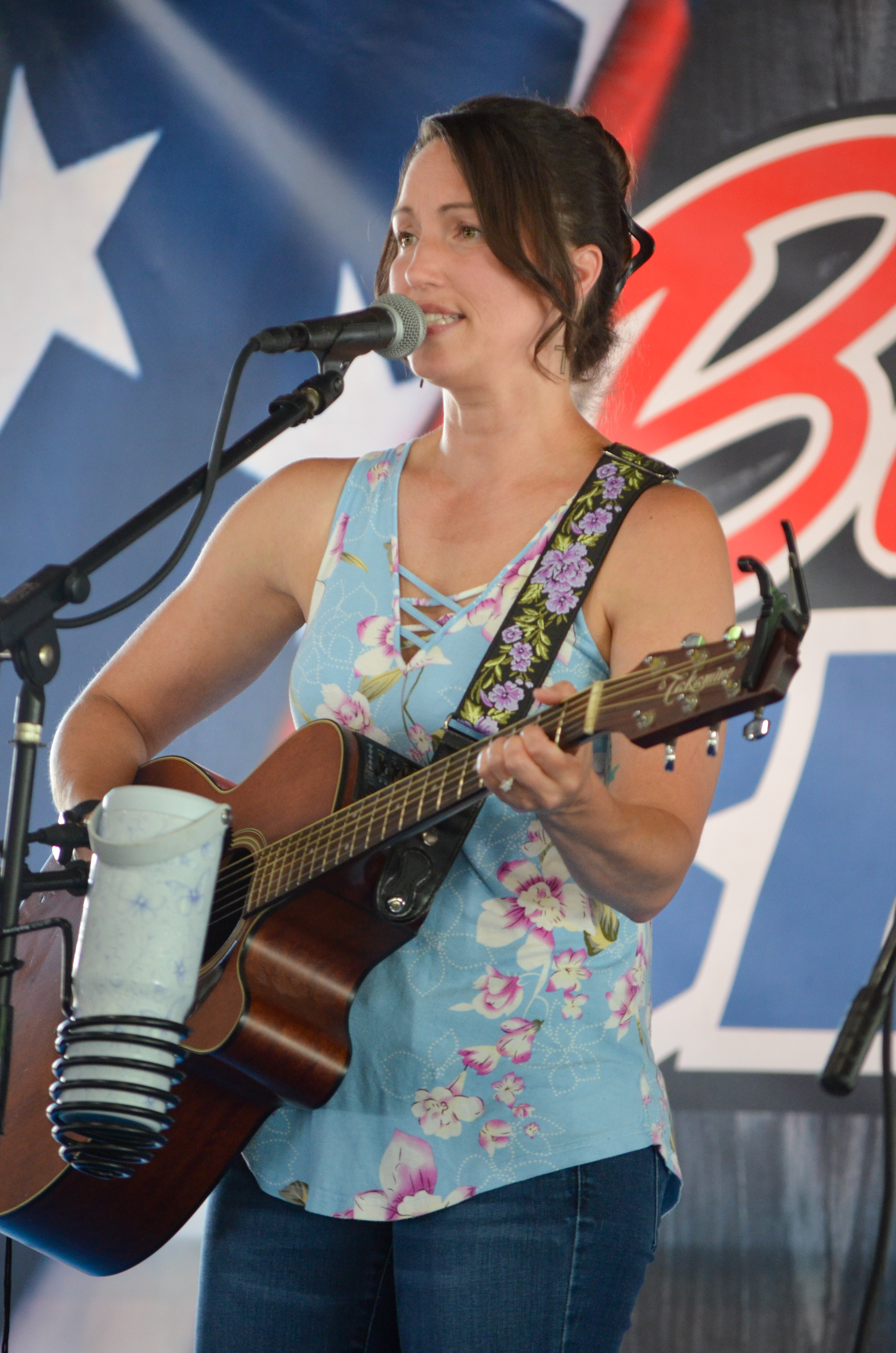 Sarah Patrick at Blazin' Bluegrass 2026 - photo © Roger Black
