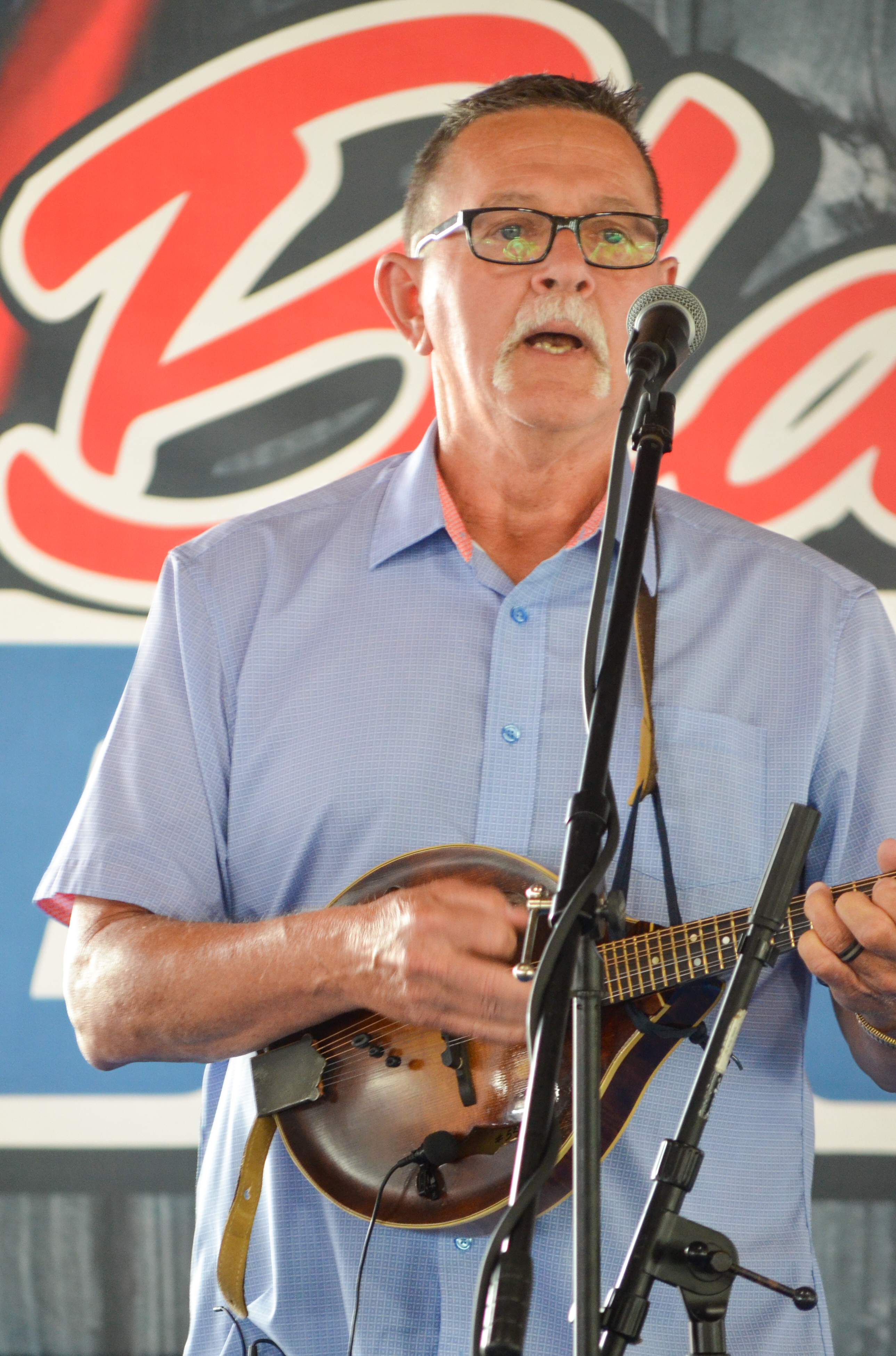 John Cardwell with Open Rail at Blazin Bluegrass 2026 - photo © Roger Black