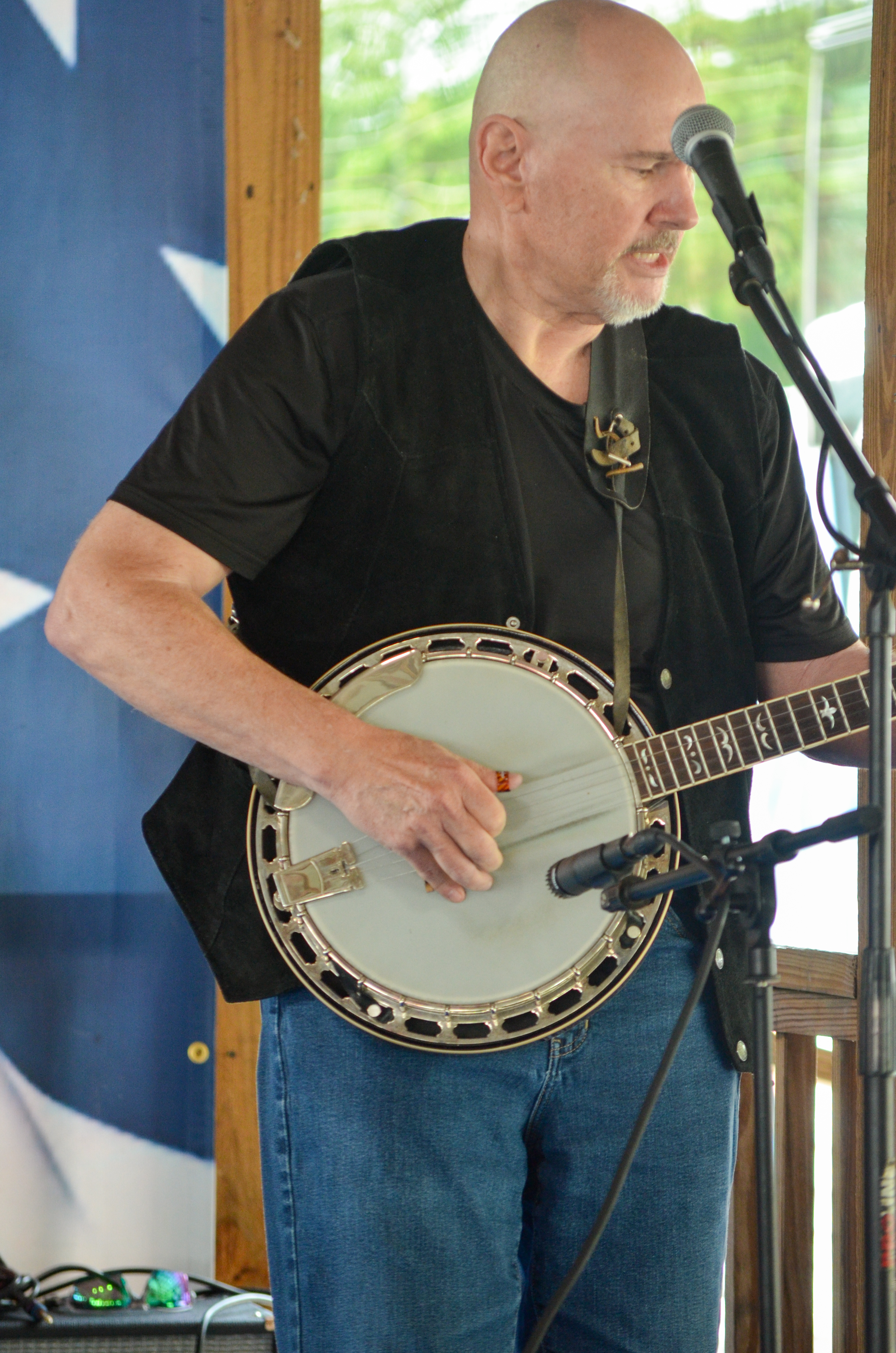 Don Titus with Open Rail at Blazin Bluegrass 2026 - photo © Roger Black