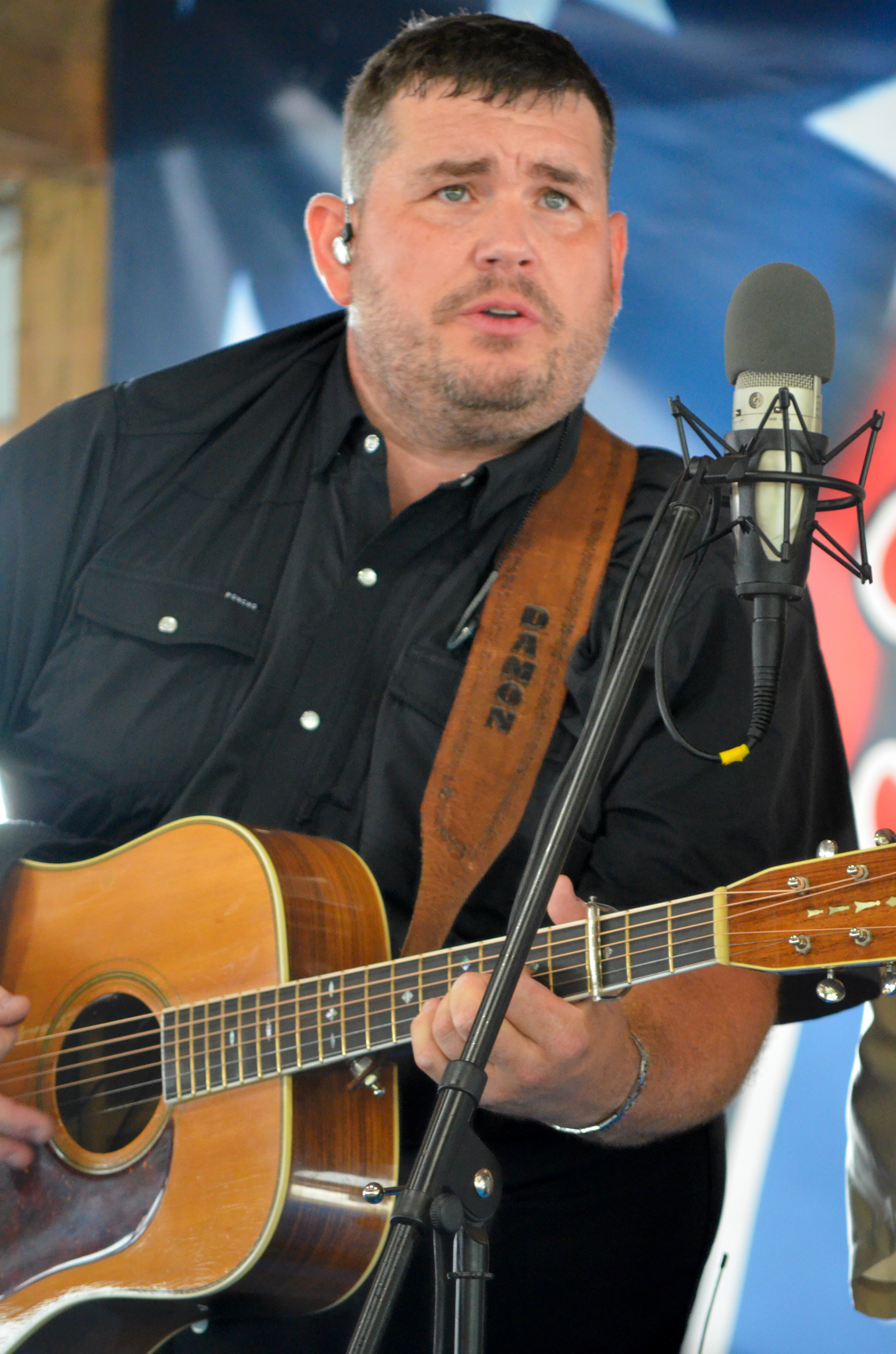 Damon Seal with Free Rein at Blazin' Bluegrass 2026 - photo © Roger Black