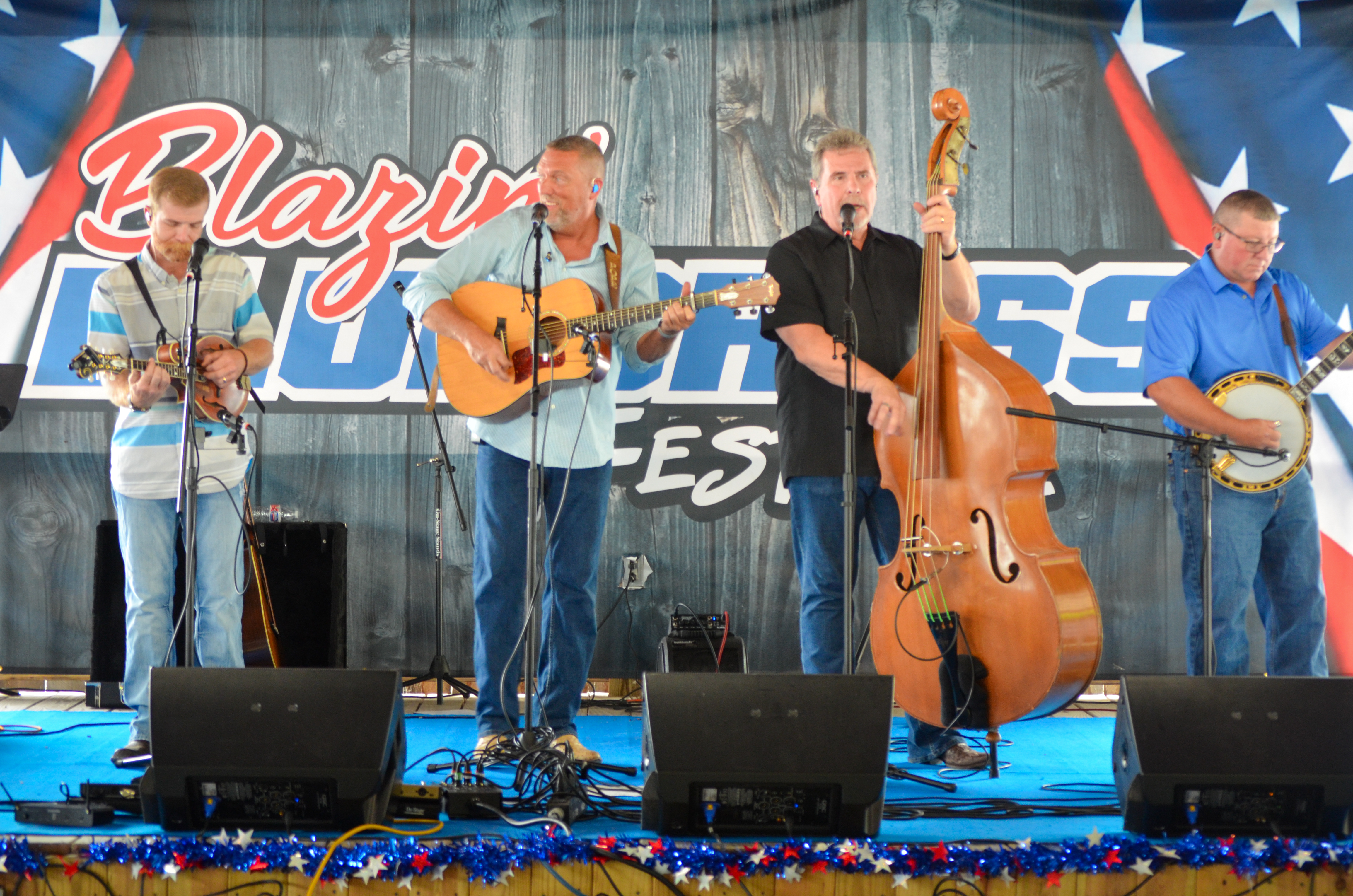 Deeper Shade of Blue at Blazin Bluegrass 2026 - photo © Roger Black
