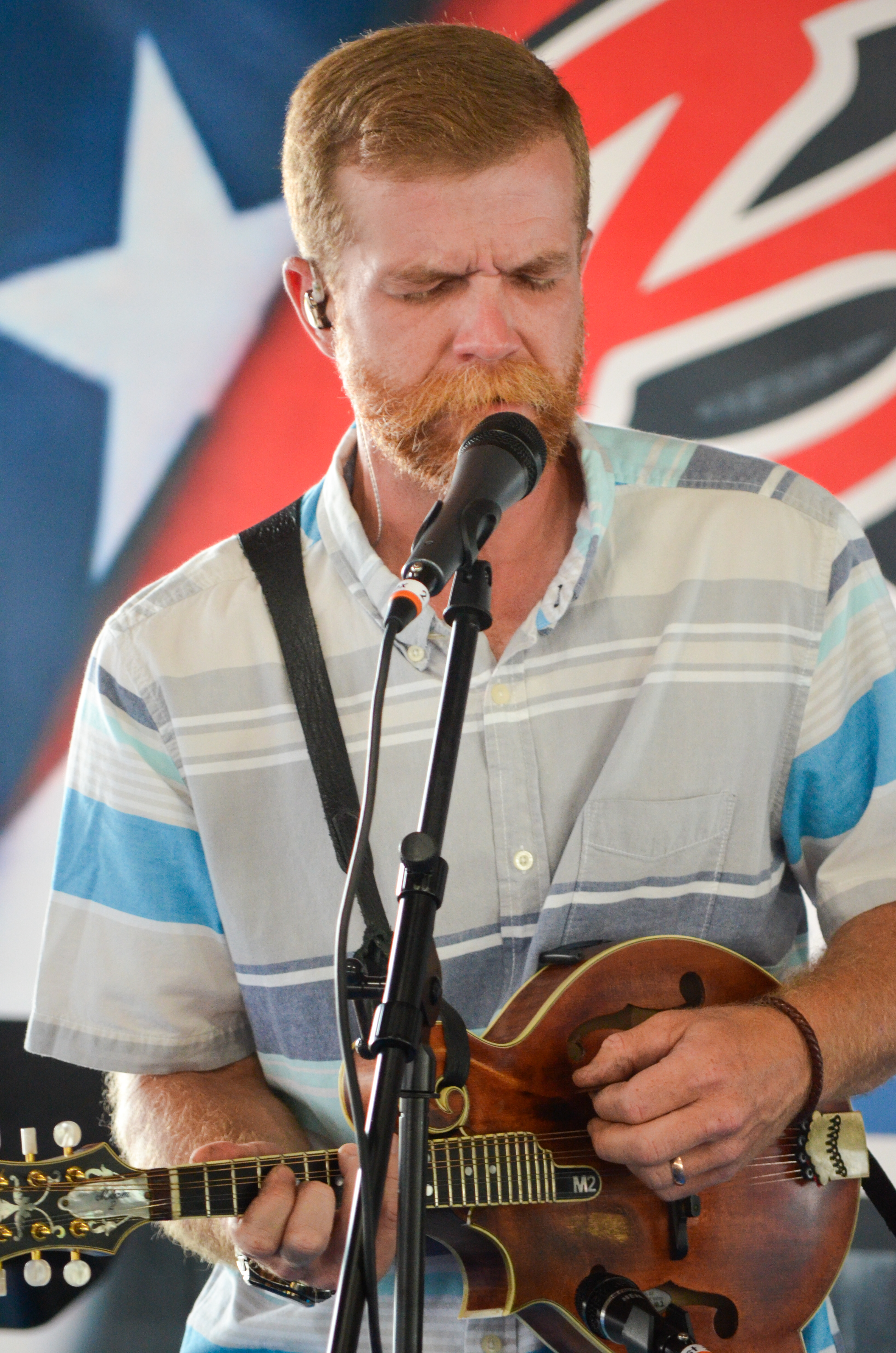 Milom Williams with Deeper Shade of Blue at Blazin Bluegrass 2026 - photo © Roger Black