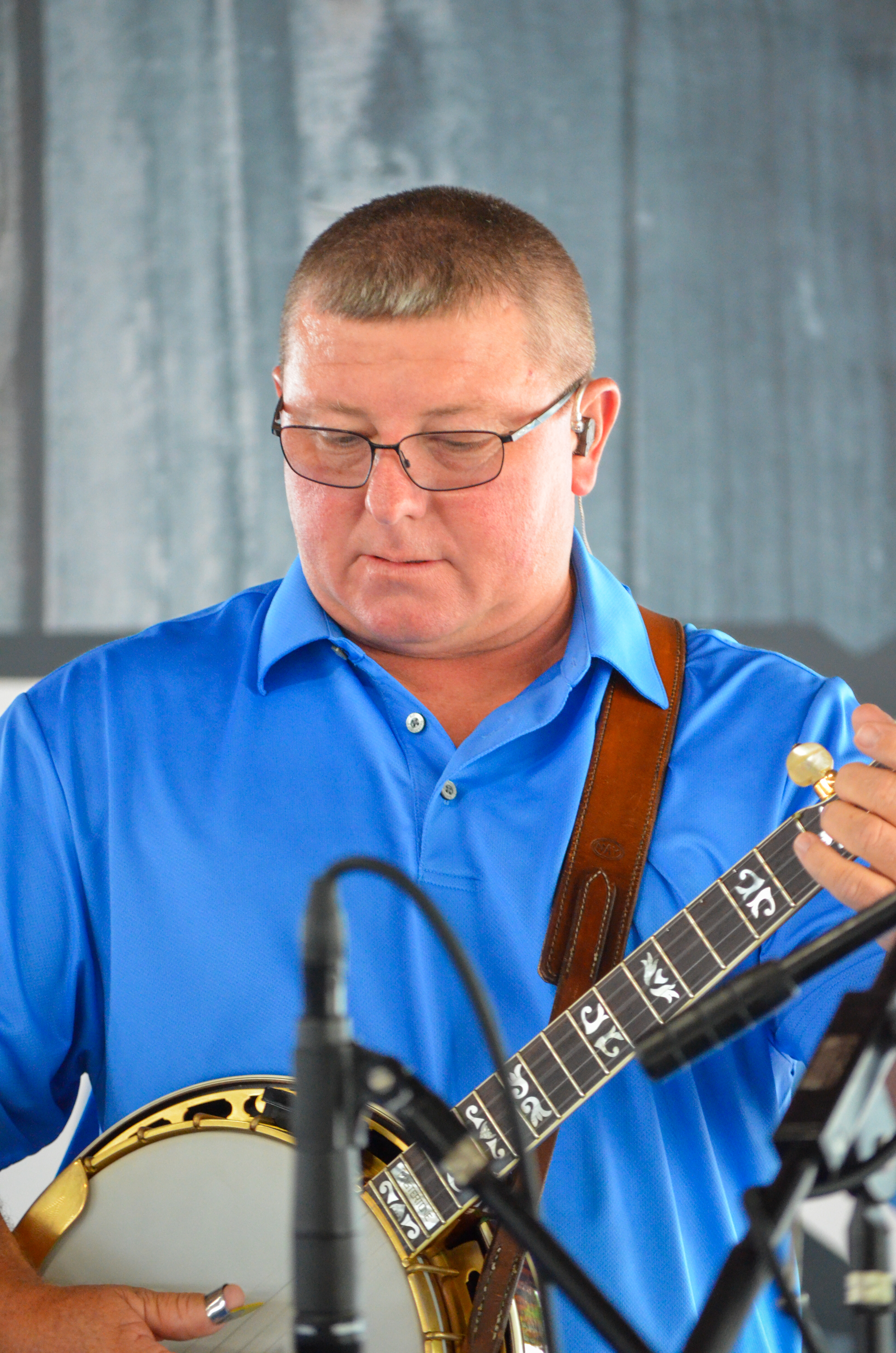 Chad Day with Deeper Shade of Blue at Blazin Bluegrass 2026 - photo © Roger Black