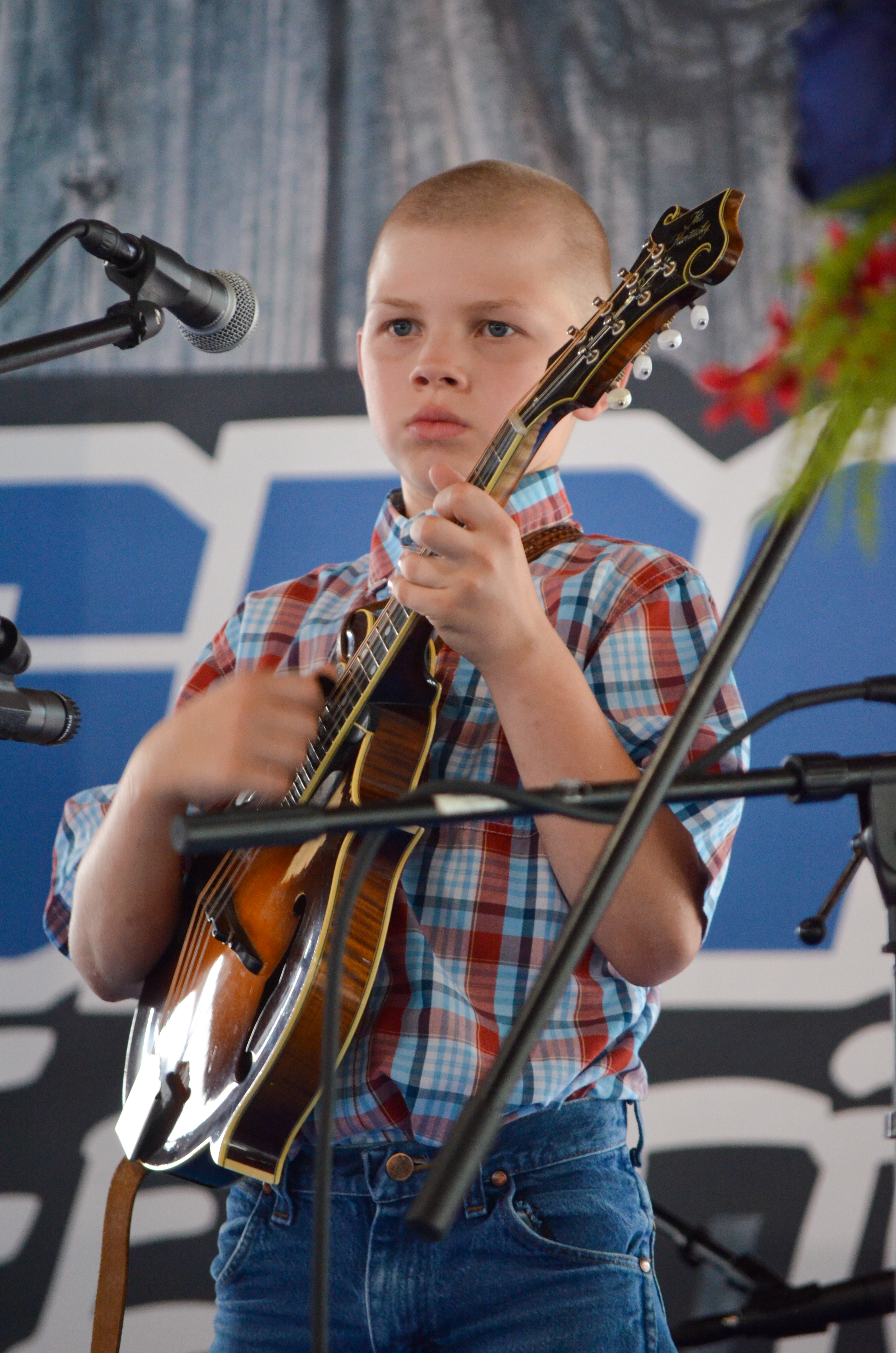 The Choate Family at Blazin Bluegrass 2026 - photo © Roger Black
