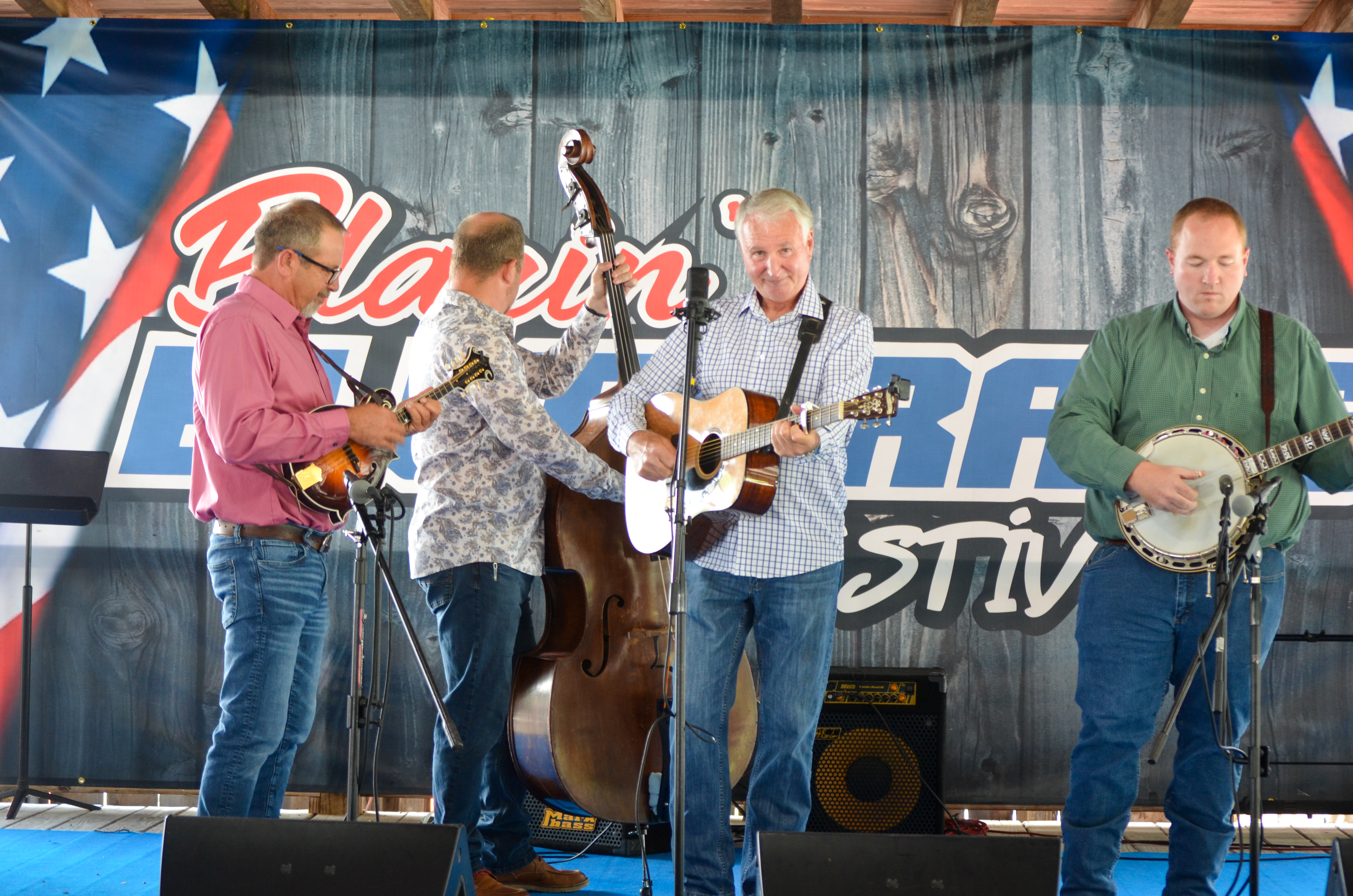CF Bailey & Shadow Ridge at Blazin Bluegrass 2026 - photo © Roger Black
