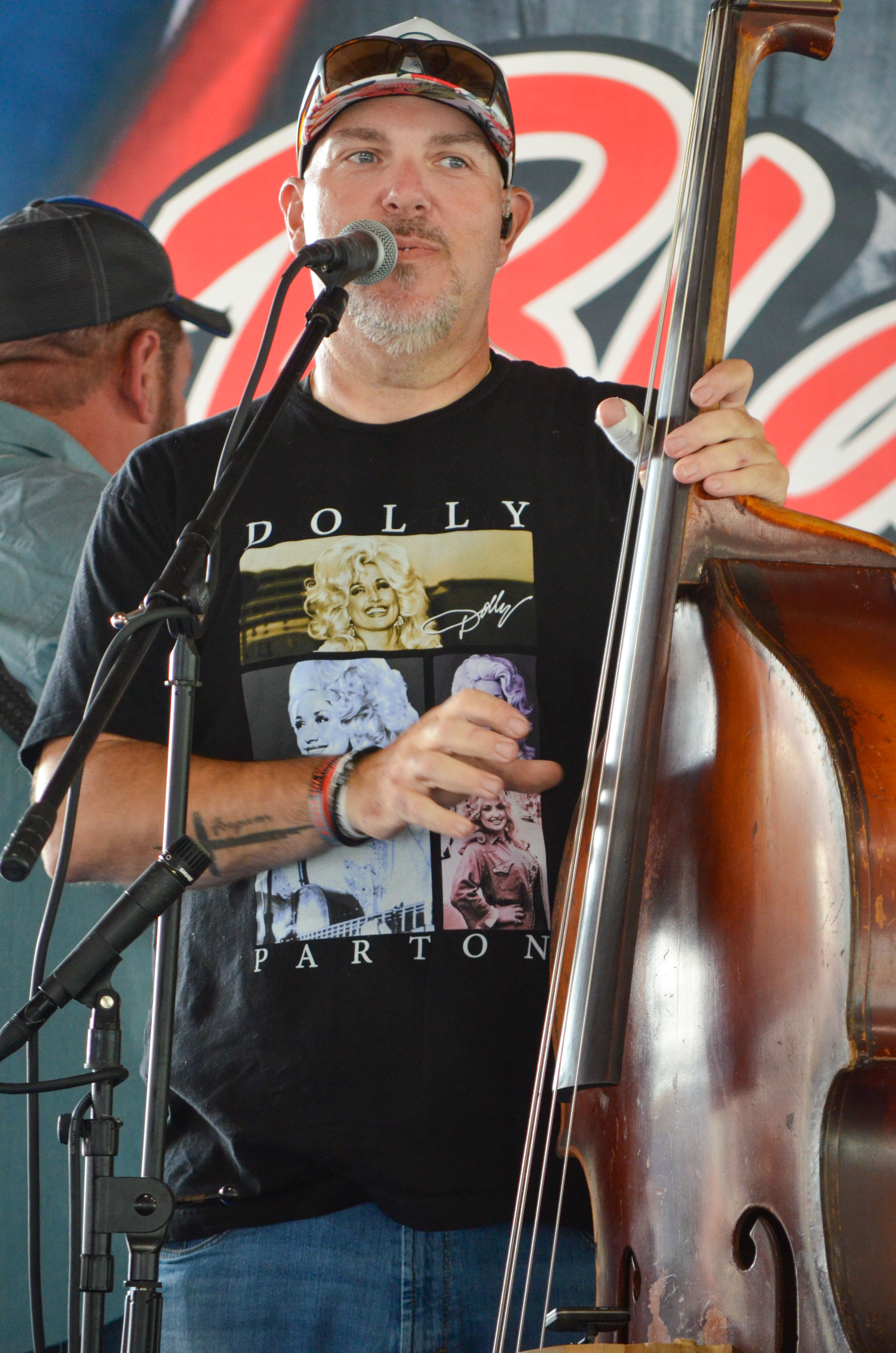 Chad Castle with Blue Debut at Blazin Bluegrass 2026 - photo © Roger Black