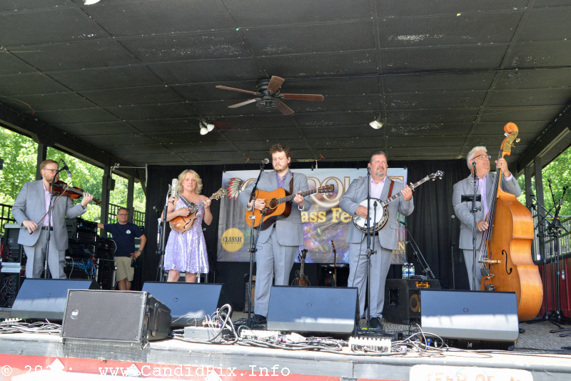 Rhonda Vincent & The Rage at the 2026 Cherokee Bluegrass Festival - photo © Bill Warren