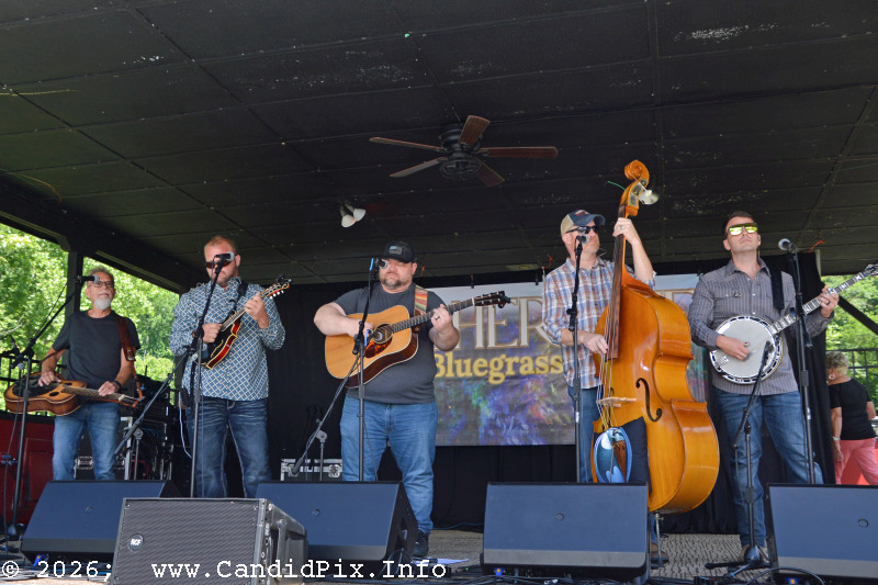 Retro 78 at the 2026 Cherokee Bluegrass Festival - photo © Bill Warren