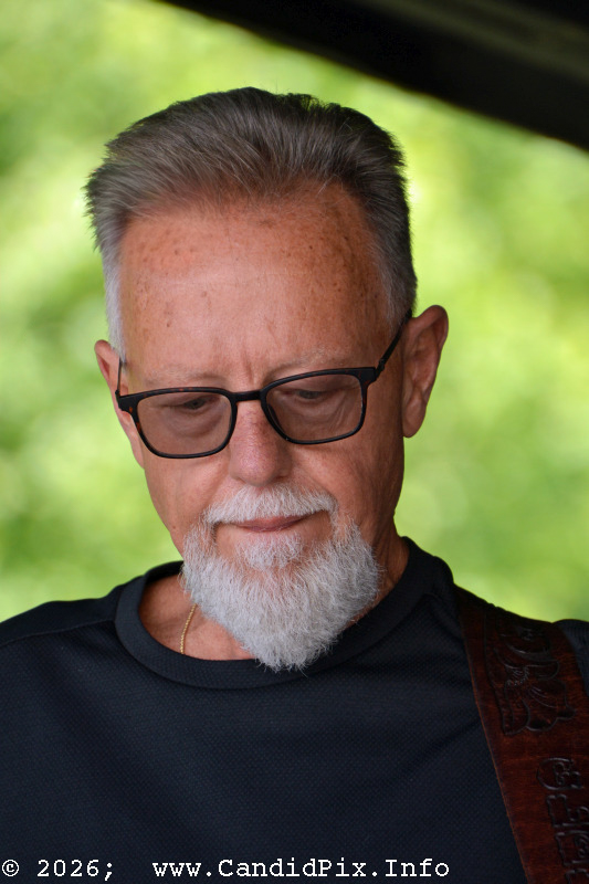 Glen Crane with Retro 78 at the 2026 Cherokee Bluegrass Festival - photo © Bill Warren