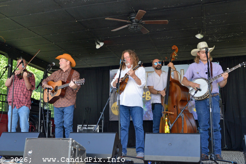Nothin' Fancy at the 2026 Cherokee Bluegrass Festival - photo © Bill Warren