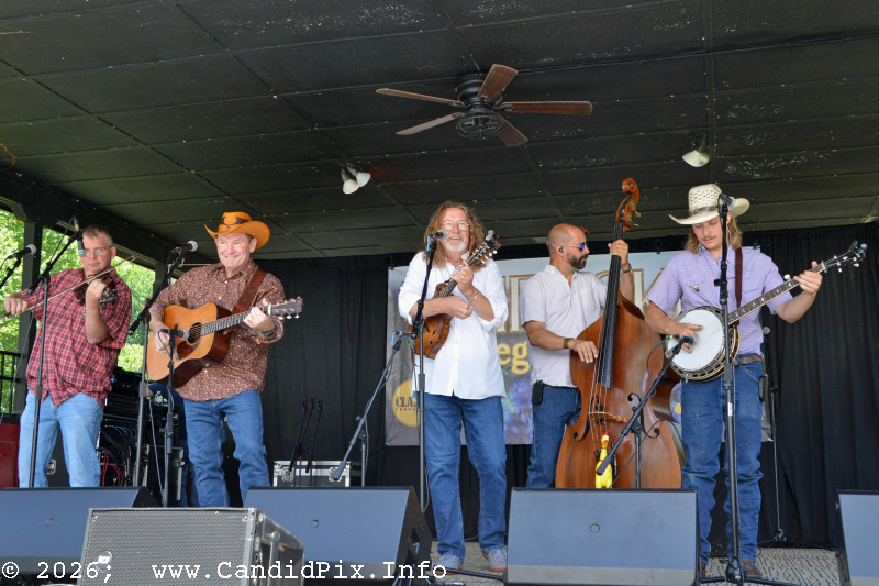 Nothin' Fancy at the 2026 Cherokee Bluegrass Festival - photo © Bill Warren