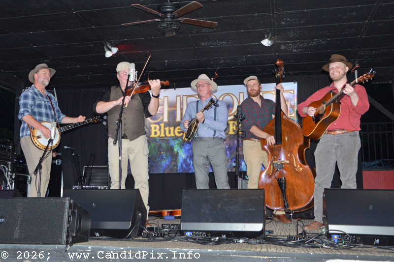 Appalachian Road Show at the 2026 Cherokee Bluegrass Festival - photo © Bill Warren