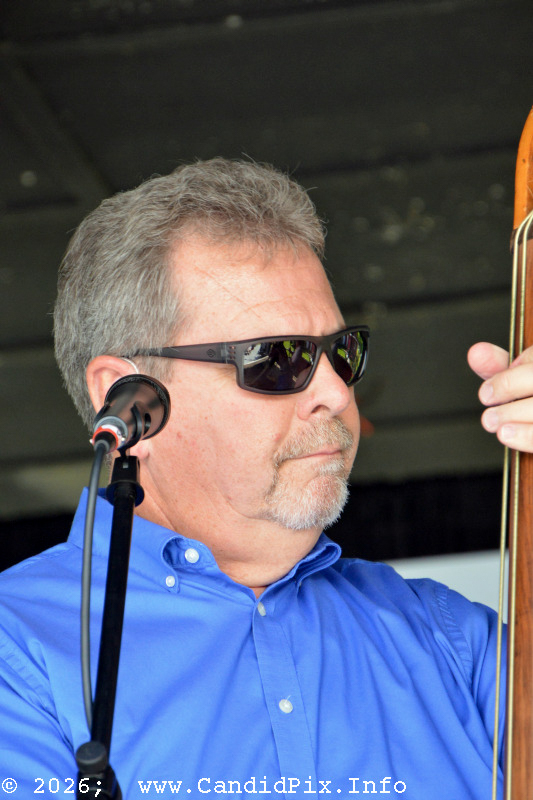Scott Burgess with Deeper Shade of Blue at the 2026 Cherokee Bluegrass Festival - photo © Bill Warren