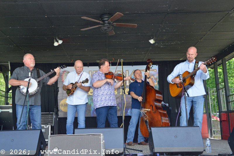 Fast Track at the 2026 Cherokee Bluegrass Festival - photo © Bill Warren