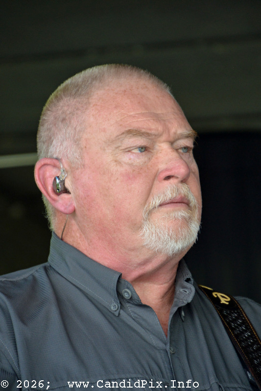 Dale Perry with Fast Track at the 2026 Cherokee Bluegrass Festival - photo © Bill Warren